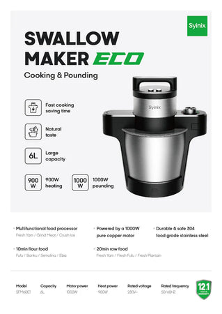 SWALLOW MAKER ECO 6L
