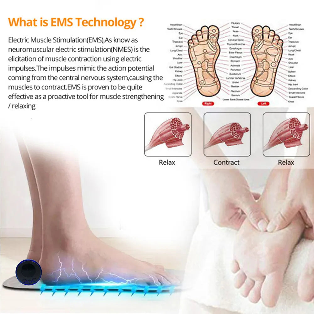 Foot Massager Blood Circulation Health Care Pain Relief Tools