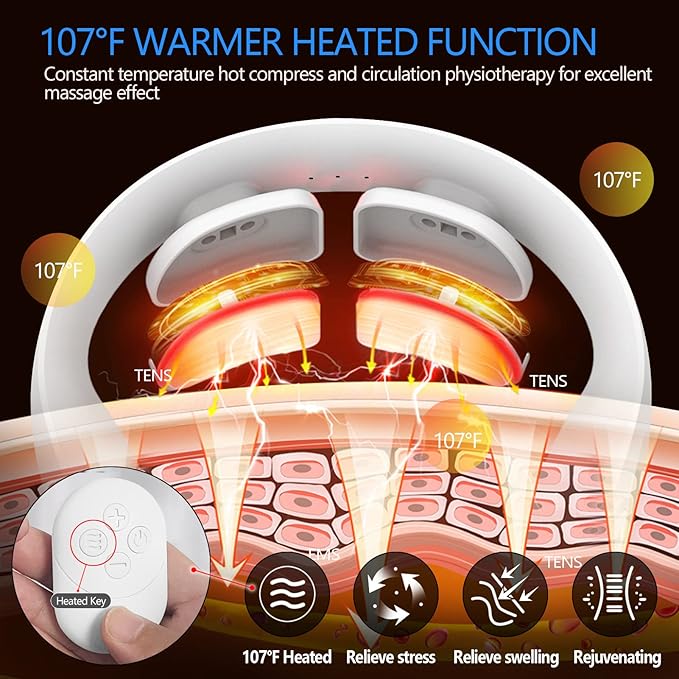 Neck Massager for Pain Relief. Deep Tissue Trigger Point Cervical Massager