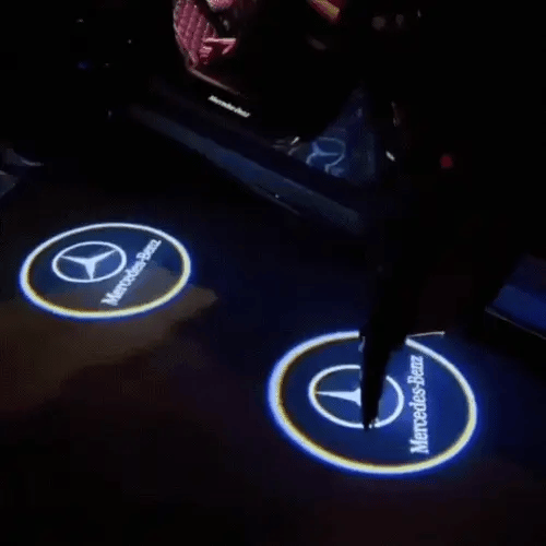 LED projector - For car door
