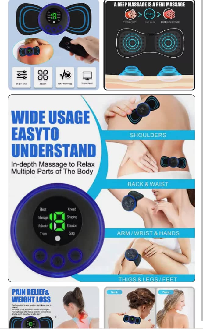 Compact Portable Massage to say bye to all kind of body pain