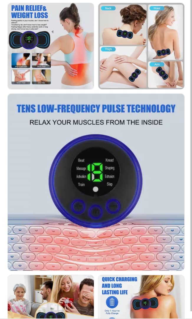 Compact Portable Massage to say bye to all kind of body pain