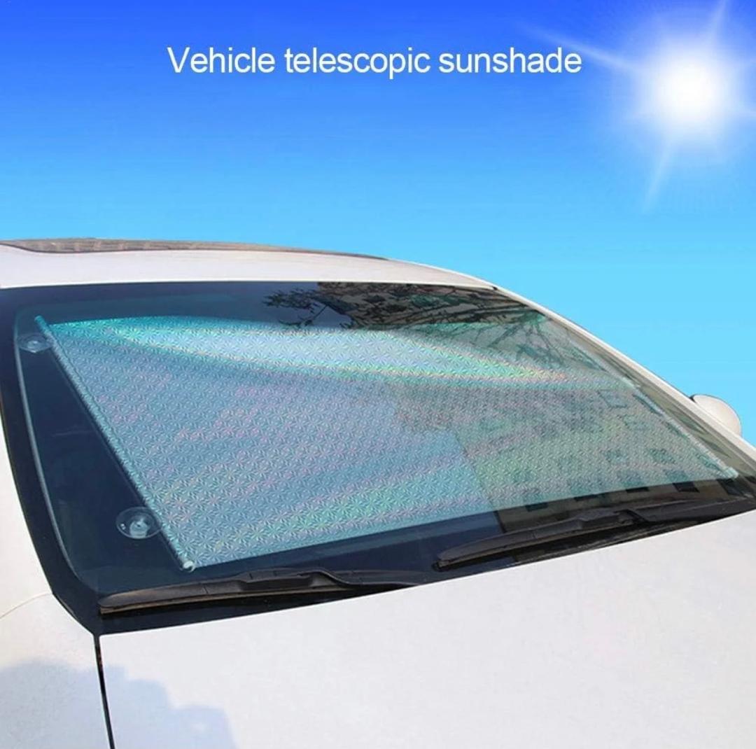 Telescopic Vehicle Sunshade – Stay Cool, Stay Protected