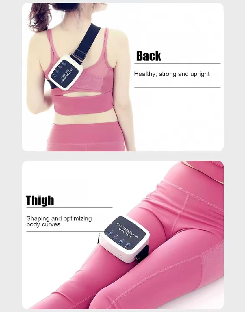 Fat throwing and pain relieve machine