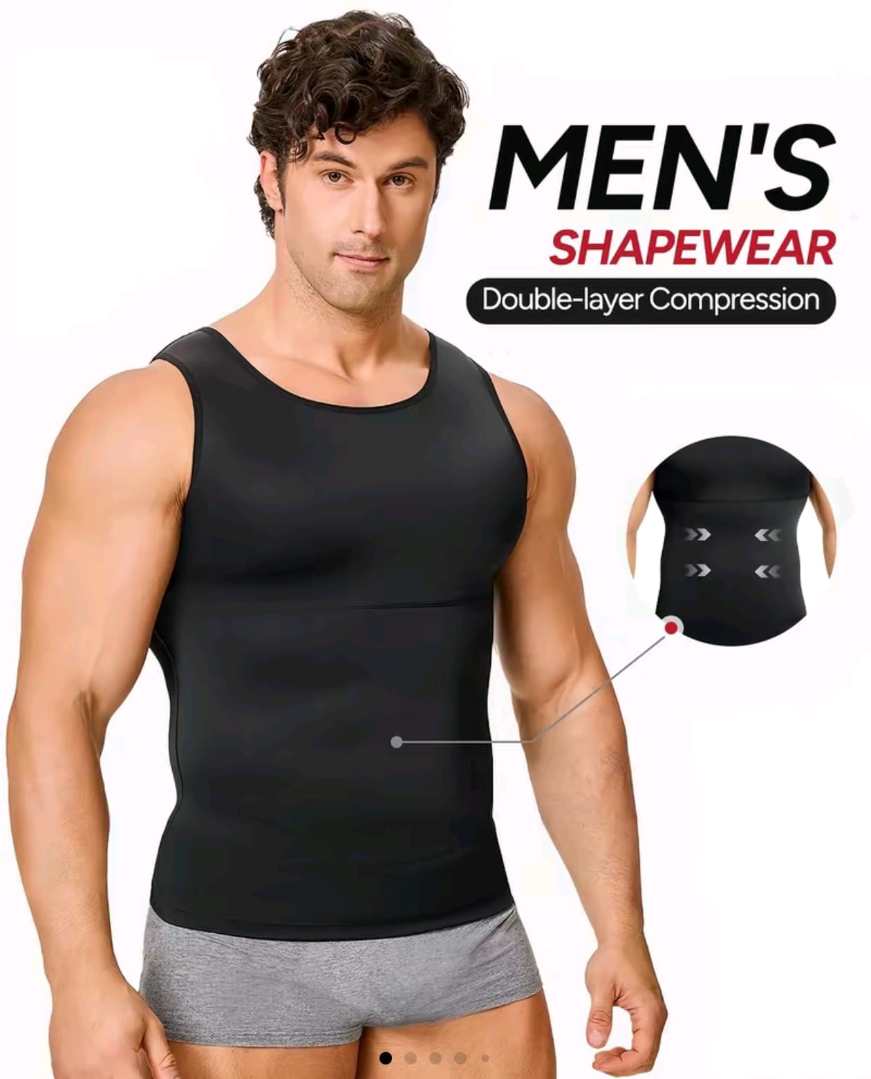 Tanktop Tommy control shapewear
