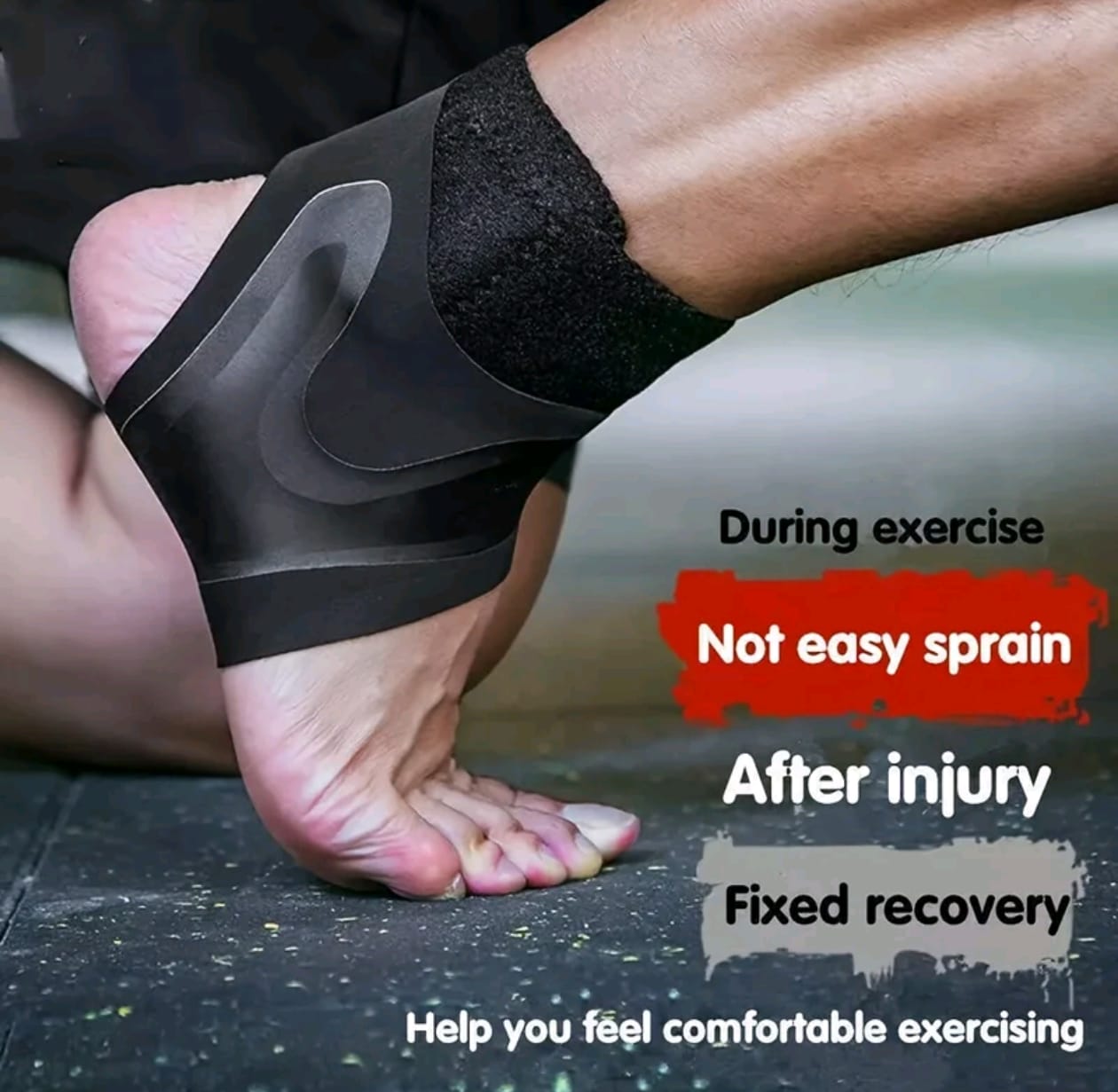 Ankle Support for Men and Women -  Adjustable Ankle Brace for pain and prevention
