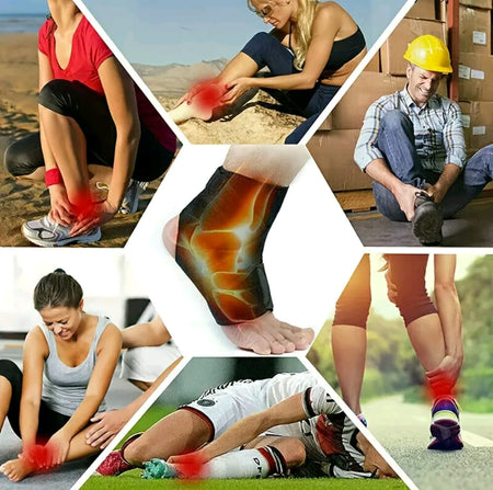 Ankle Support for Men and Women -  Adjustable Ankle Brace for pain and prevention